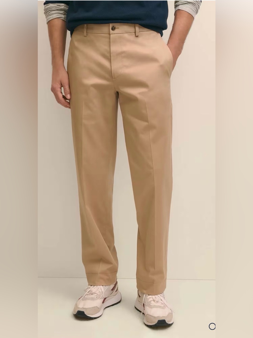 New Brooks Brothers Men’s Advantage Chino Clark Pants Dark Tan size 36x30 casual